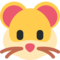 Hamster Face emoji on Twitter